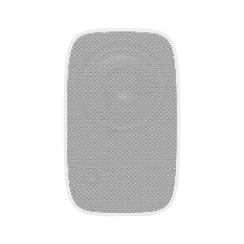 רמקול סאב-וופר "8 מעוצב IP66 מוגן מים 100V/8ohm כולל מתלה קיר צבע לבן