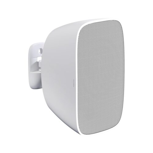 רמקול סאב-וופר "8 מעוצב IP66 מוגן מים 100V/8ohm כולל מתלה קיר צבע לבן