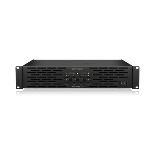 מגבר אנלוגי עם טכנולוגיית ATR בהספק Behringer 3600W