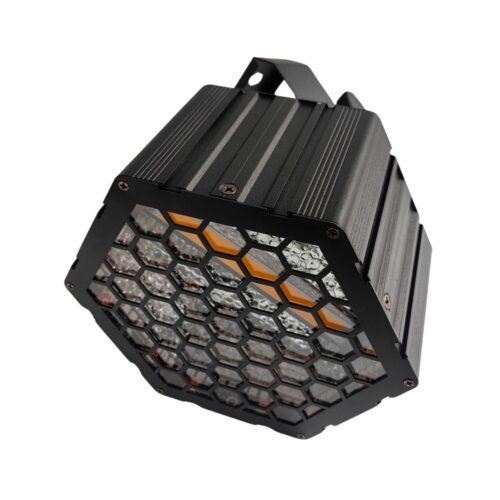 פנס רטרו COB60W ו- 72x0.3W RGB עם שליטה DMX