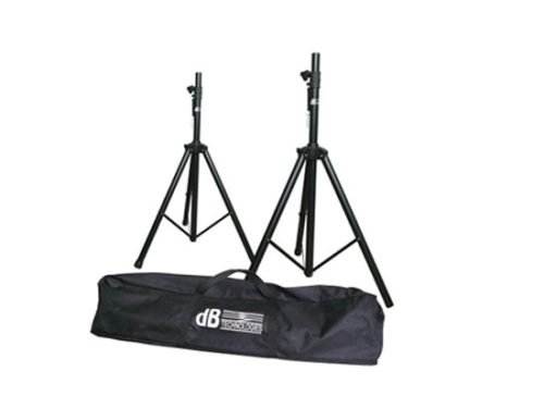 שני סטנדים לרמקול תיק ושני כבלים 7 מטר ספיקון dB Technologies Stereo Kit ES503