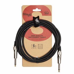 כבל PL לגיטרה  באורך 3 מטר Stagg  SGC3DL