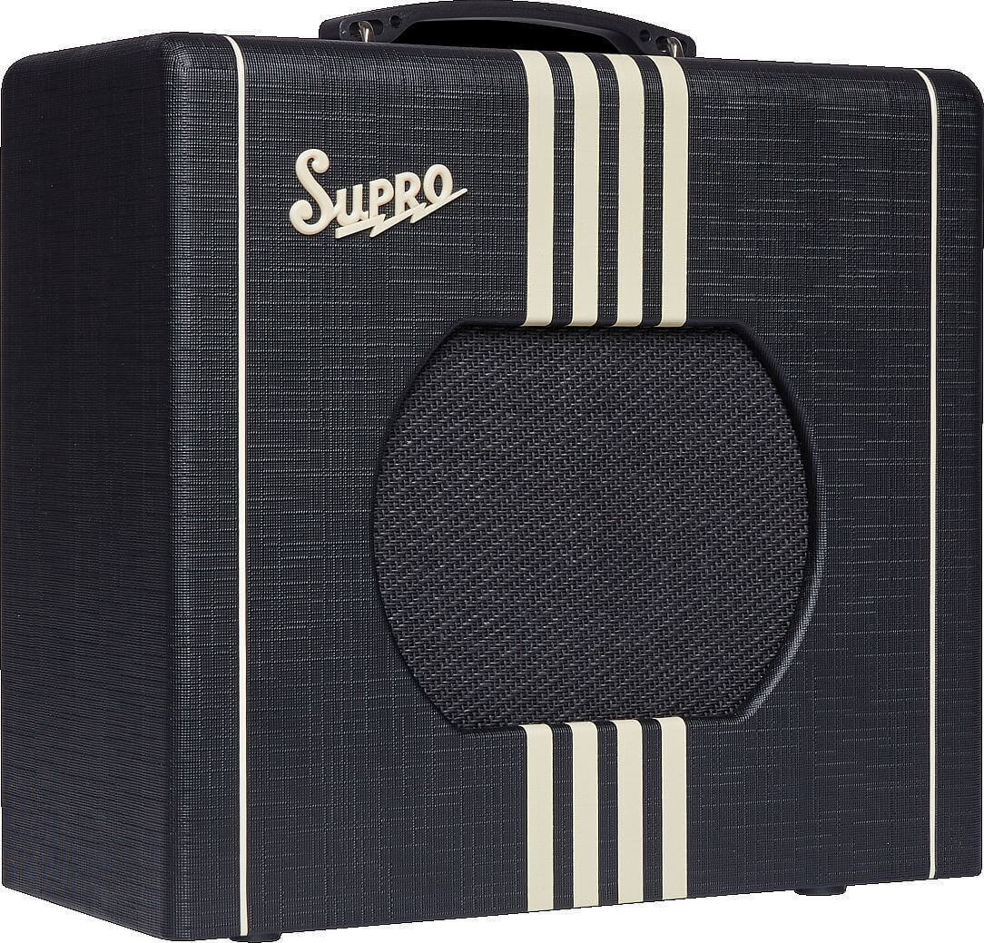 מגבר לגיטרה SUPRO DELTA KING 10 TWEED & BLACK 1X10 5W REVERB