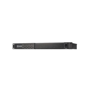 מגבר הספק 8 ערוצים 8x250W ב-־4 אום, קומפקטי בגובה 1U
