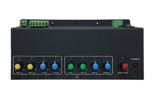 מגבר להתקנות 2x150W MAX דיגיטאלי + אפשרויות שליטה UMT NM-PD2