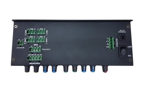 מגבר להתקנות 2x150W MAX דיגיטאלי + אפשרויות שליטה UMT NM-PD2