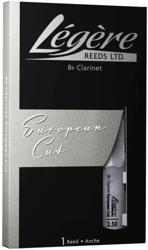 עלה סינתטי לקלרינט מס’ Legere European Cut 2.5