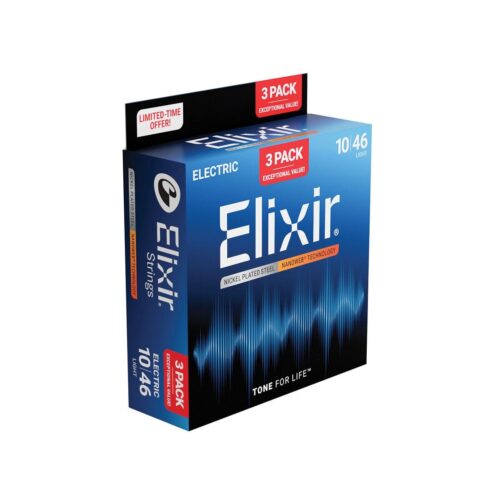 מארז 3 סטים 12052 לחשמלית 10-46 ELIXIR NANOWEB 16567