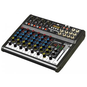 מיקסר 8 ערוצים הכולל נגן USB ו Bluetooth מבית Italian Stage
