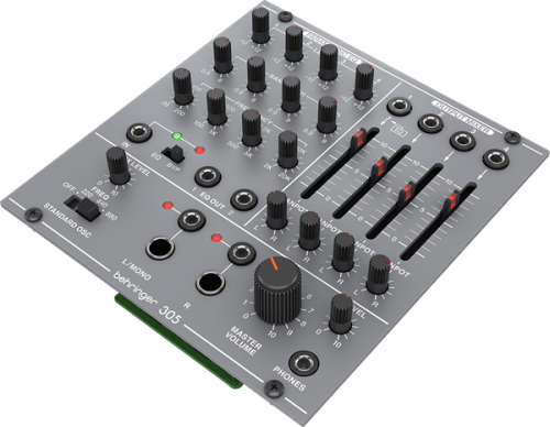 מודול Eurorack דגם Behringer 305 EQ/Mixer/Output