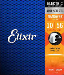 סט מיתרים לחשמלית 7 מיתרים ELIXIR NANOWEB 12057 10-56