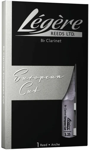 עלה סינתטי לקלרינט מס’ Legere European Cut 3.25