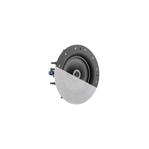 רמקול "8 2WAY בהספק 100W, שקוע עגול לקיר ותקרה, שנאי קו, FRAMELESS, בצבע לבן, JADE CS-8ET