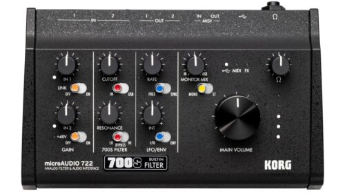 כרטיס קול Korg microAUDIO 722 כולל פילטר אנלוגי