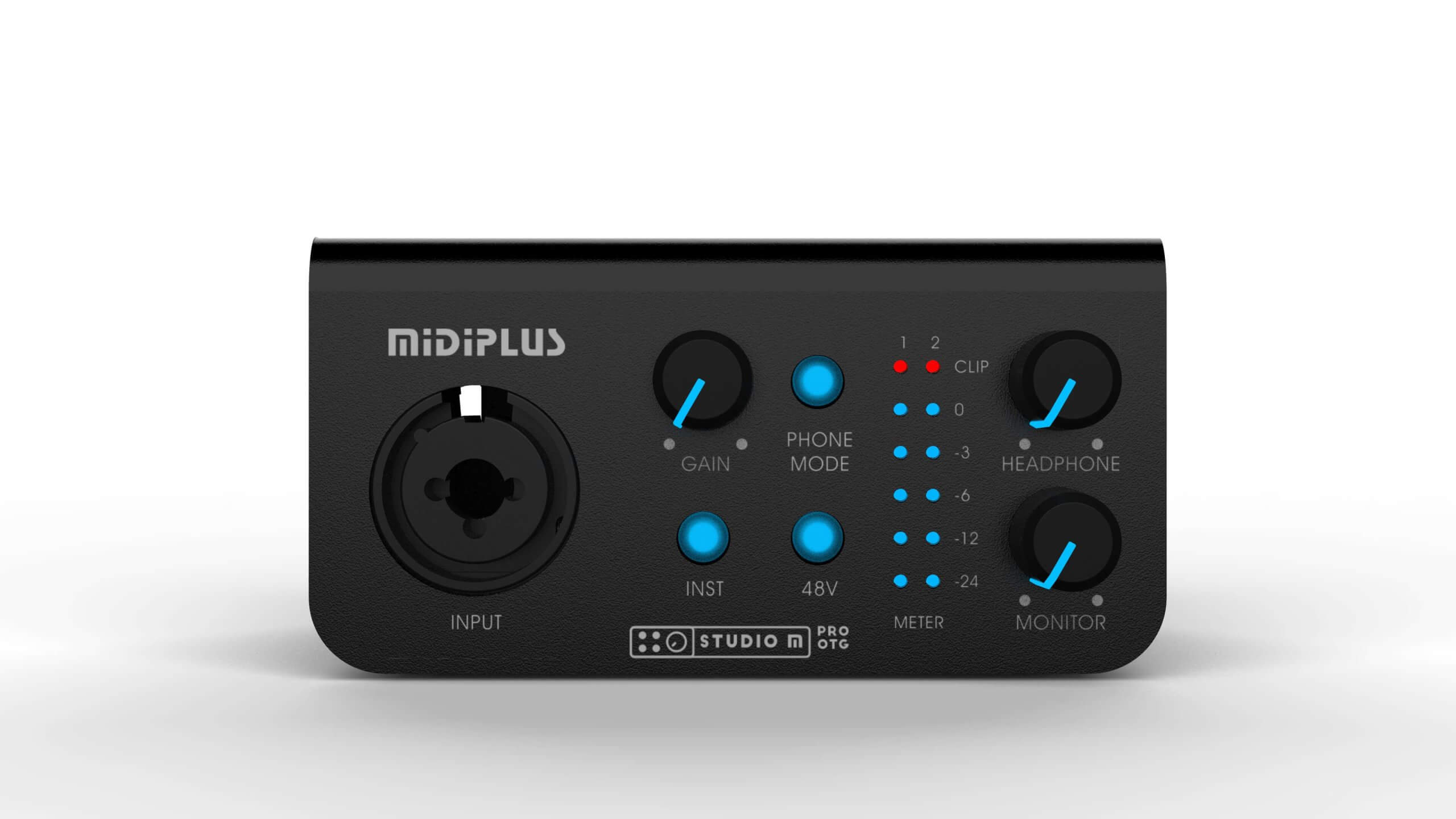 כרטיס קול MiDiPlus Studio M Pro OTG Gen 2