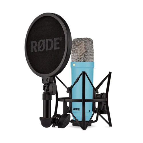 מיקרופון קונדנסר Rode NT1 Signature (Blue) כחול