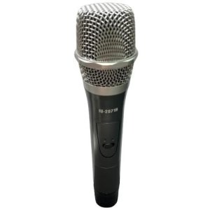 מיקרופון ידני אלחוטי 501.4MHz תואם לבידוריות 712/715