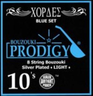 סט מיתרים לבוזוקי Prodigy BLUE Silver Plated Wound 0.10