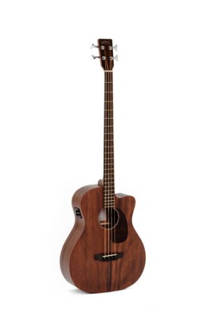 גיטרה בס אקוסטית מוגברת SIGMA BMC-15E CUTAWAY Mahogany