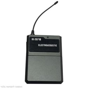 משדר כיס אלחוטי כולל מדונה 501.4MHz ME3   עבור BM712/715
