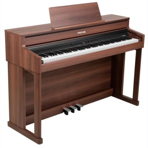 פסנתר חשמלי NUX NCK-430 חום Rosewood
