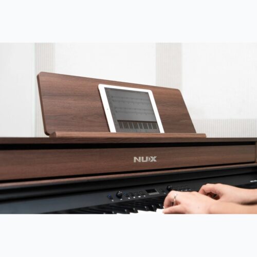 פסנתר חשמלי NUX NCK-430 חום Rosewood