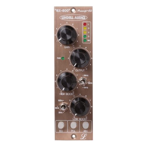 קדם מגבר אולפני עבור סדרה 500 דגם Lindell 6X-500