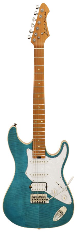 גיטרה חשמלית Aria 714 MK2 TQBL  Turquoise Blue