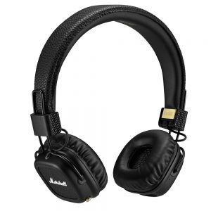 אוזניות Marshall Major MK2 Bluetooth בצבע שחור