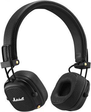אוזניות Marshall Major MK3 Bluetooth בצבע שחור