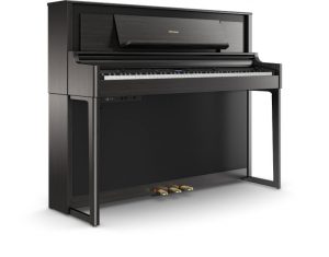 פסנתר חשמלי בצבע שחור Roland LX706 Charcoal Black