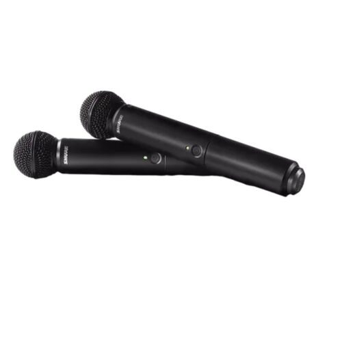 זוג מיקרופונים ידניים אלחוטיים Shure BLX288E/SM58-G18