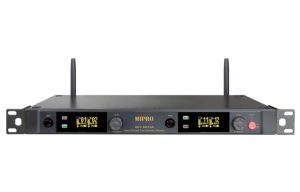 מקלט ל 4 מיקרופונים 5.8GHz עם אנטנות חיצוניות (ללא משדרים)   Mipro ACT-5814A 5.8GHz