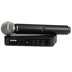מיקרופון ידני אלחוטי Shure BLX24E/SM58-G18