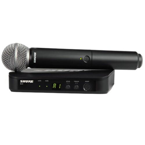 מיקרופון ידני אלחוטי Shure BLX24E/SM58-G18