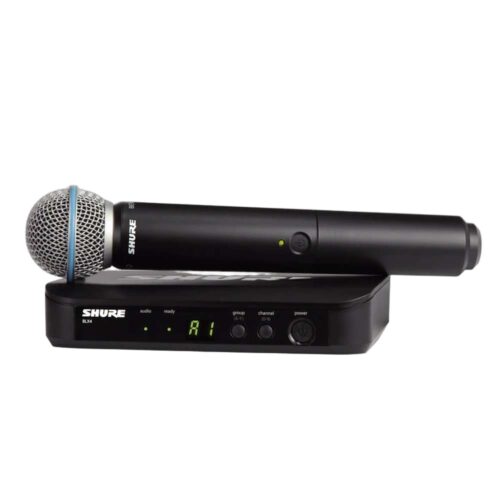 מיקרופון ידני אלחוטי SHURE BLX24E/B58
