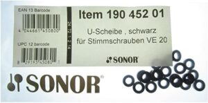 סט 20 דיסקיות הגנה לברגי מתיחה (Tension Rod Washers) עבור SONOR SQ1