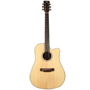 גיטרה אקוסטית SQOE EA60C-N