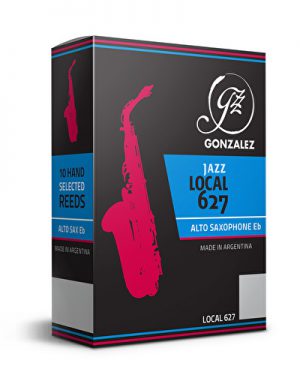 עלים לסקסופון אלט מספר 1.5 – 10 בקופסא Gonzalez Jazz Local 627