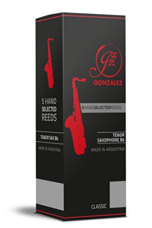 עלים לסקסופון טנור מספר 2.5 – 5 בקופסא Gonzalez Classic