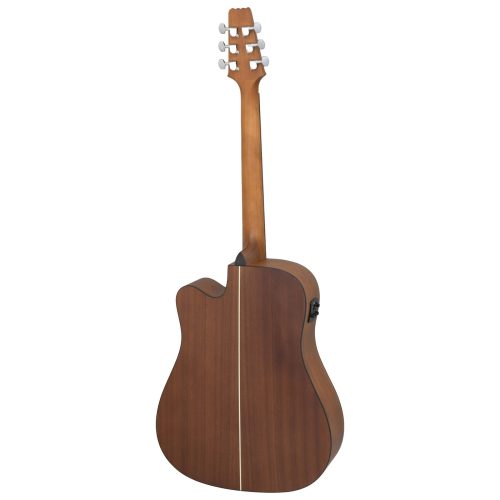 גיטרה אקוסטית מוגברת עם תיק Aria AD-10CE-MTN Matt Natural