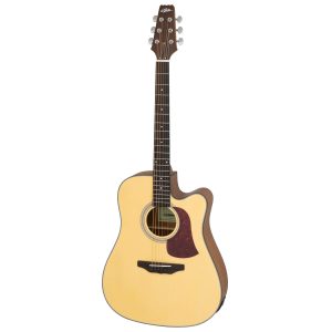 גיטרה אקוסטית מוגברת עם תיק Aria AD-10CE-MTN Matt Natural