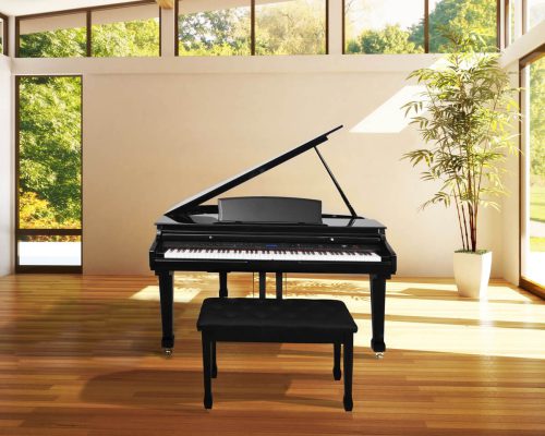 פסנתר כנף חשמלי Artesia AG50 לבן