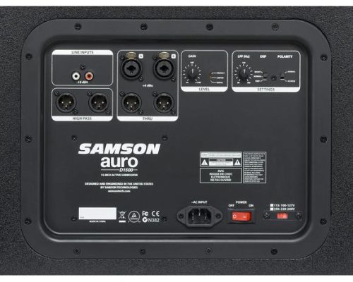 רמקול סאב מוגבר - SAMSON Auro D1500