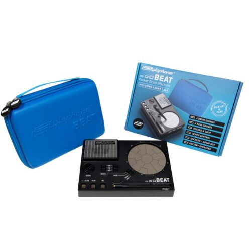 מכונת תופים וסינתיסייזר בס עם לופר Stylophone Beat עם תיק מקורי