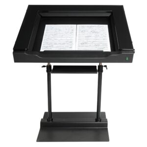 עמוד מנצח מחברת בֶּרְזֶ’רוֹ דגם אופרה Bergerault Opera conductor stand – double legs – flat base – i