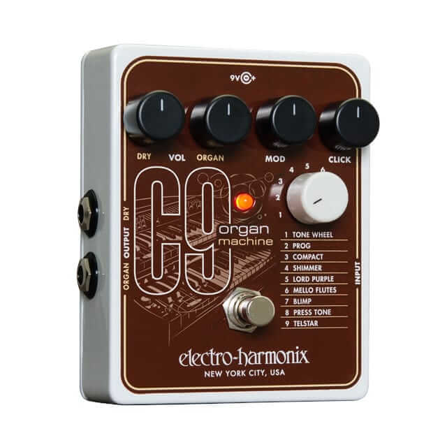 פדאל מדמה אורגן לגיטרה Electro-Harmonix C9 Organ Machine