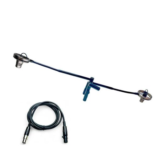 מיקרופון לחליל צד עם כבל חיבור למערכת אלחוטית Evno FLX-Ta4 Shure