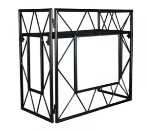 עמדת DJ מתקפלת APEXTONE ADJ ADJ BLACK PRO II