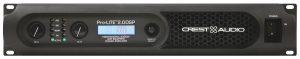 מגבר הספק סטריאו דיגיטלי, קל משקל 2x900w, פרוססור דיגיטלי מובנה Crest Pro-LITE 2.0  Audio